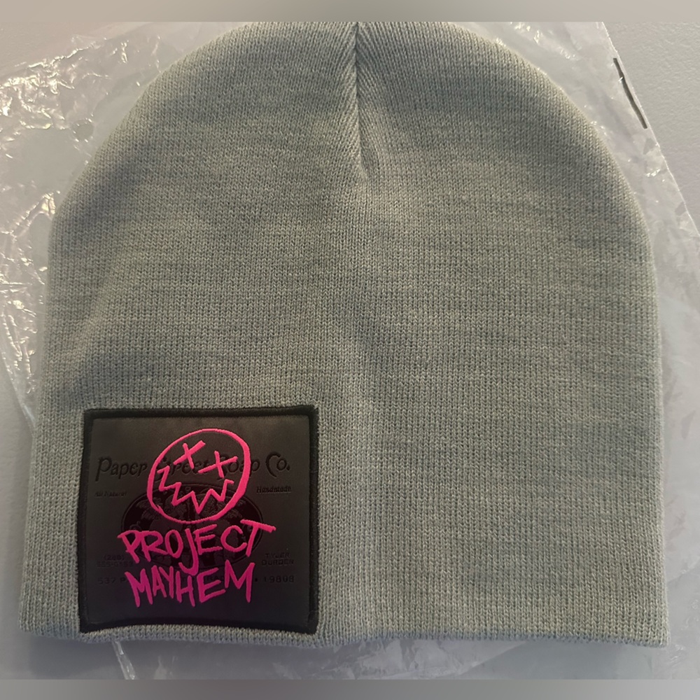 Fight Club Project Mayhem beanie hat